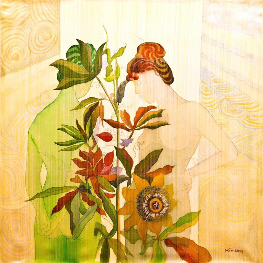 Một tác phẩm của Nguyễn Thu Hương.