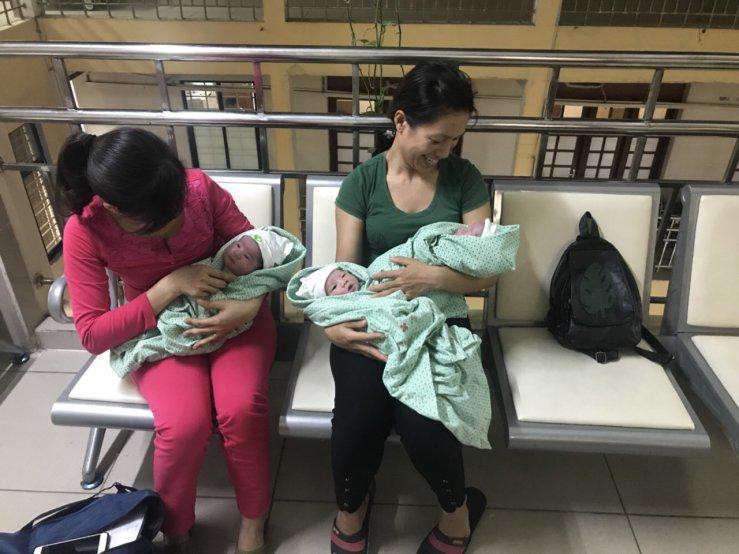 Mẹ Hải Phòng sinh 3 con bụ bẫm, dân mạng trầm trồ: “Một lần là xong nhiệm vụ“ ảnh 4 me hai phong sinh 3 con bu bam, dan mang tram tro: "mot lan la xong nhiem vu" - 5
