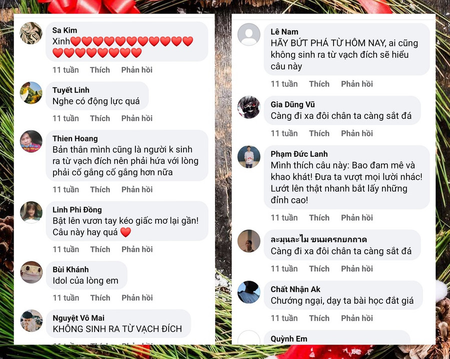 Đông đảo netizen hào hứng chia sẻ cảm xúc với ca khúc mới. Đông đảo netizen hào hứng chia sẻ cảm xúc với ca khúc mới.