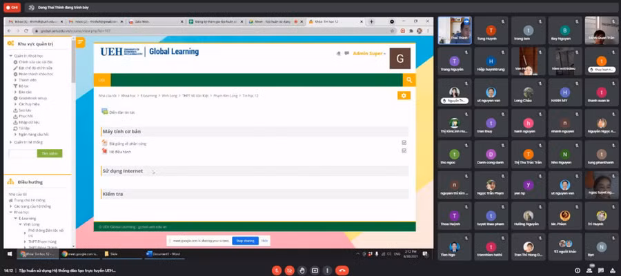 180 thầy cô giáo đến từ các trường THPT đã được UEH tập huấn nghiệp vụ, kỹ năng trong ngày 30/8