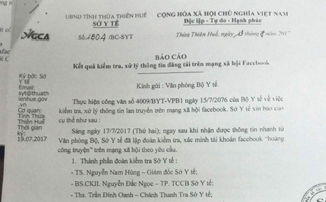 Bộ trưởng Y tế, Nguyễn Thị Kim Tiến, bôi nhọ Bộ trưởng, nói xấu Bộ trưởng, Facebook, Bộ trưởng TT&TT, Trương Minh Tuấn Bộ trưởng Y tế, Nguyễn Thị Kim Tiến, bôi nhọ Bộ trưởng, nói xấu Bộ trưởng, Facebook, Bộ trưởng TT&TT, Trương Minh Tuấn