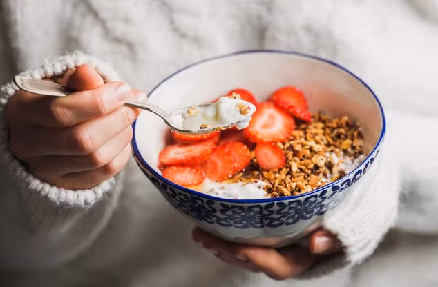 Bữa sáng lành mạnh cung cấp năng lượng cho cả ngày. (Ảnh: ITN). Bữa sáng lành mạnh cung cấp năng lượng cho cả ngày. (Ảnh: ITN).