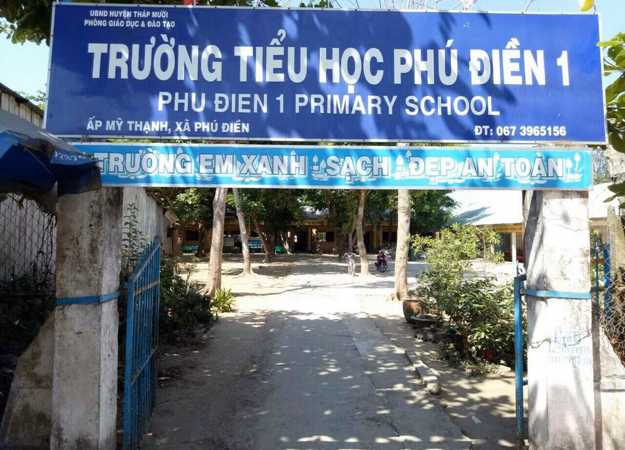 Trường TH Phú Điền 1, huyện Tháp Mười (Đồng Tháp)