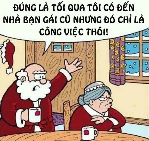 Bà già Noel ghen tuông