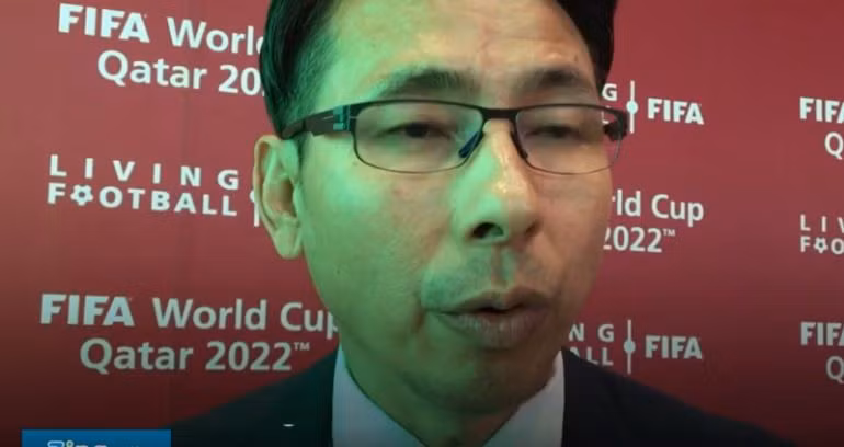 HLV Tan Cheng Hoe chia sẻ với Zing.vn sau buổi Bốc thăm chia bảng Vòng loại World Cup 2022.