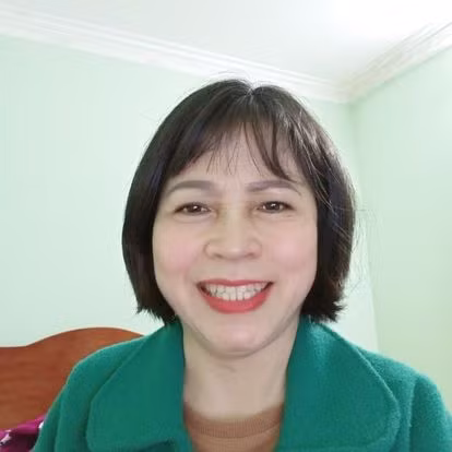 Cô giáo Nguyễn Thị Thắm.