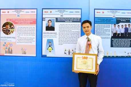 Thầy Nguyễn Anh Đức, Trường THPT Vũ Duy Thanh, huyện Yên Khánh, tỉnh Ninh Bình – người có nhiều thành tích, sáng kiến hay cho sự nghiệp Giáo dục