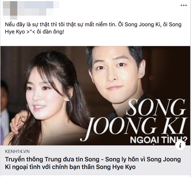 Nghe tin đồn Song Joong Ki ngoại tình, Mai Phương Thúy tuyên bố điều này