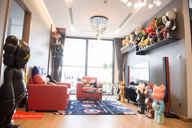 Căn hộ mới tậu của Á hậu Huyền My có diện tích 85 mét vuông, nhỏ hơn căn hộ trước của cô.