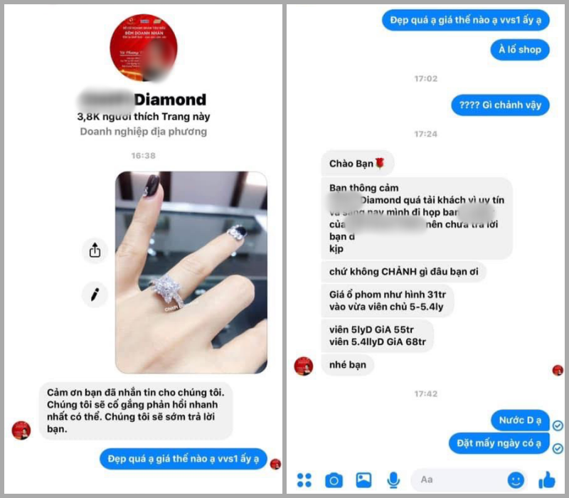 Sự thật bất ngờ đằng sau chiếc nhẫn kim cương 500 triệu của Hồng Quế ảnh 2 Empty