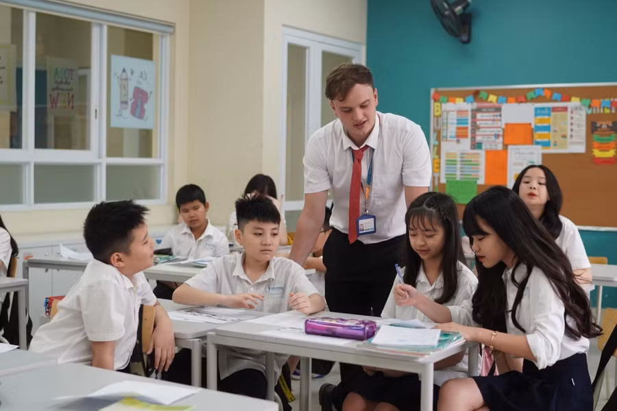 Chương trình học tập ưu việt tại Wellspring tập trung phát triển toàn diện cho học sinh