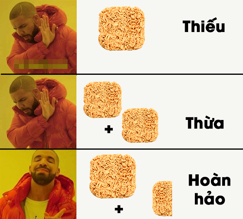 Câu chuyện ăn mỳ.