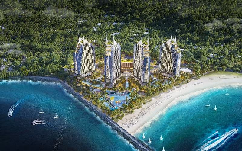 Thiết kế tổng thể ấn tượng của Sailing Bay Ninh Chữ