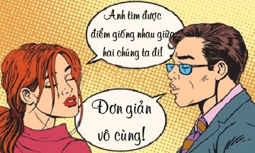 Điểm giống nhau giữa đàn ông và phụ nữ