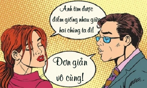 Điểm giống nhau giữa đàn ông và phụ nữ