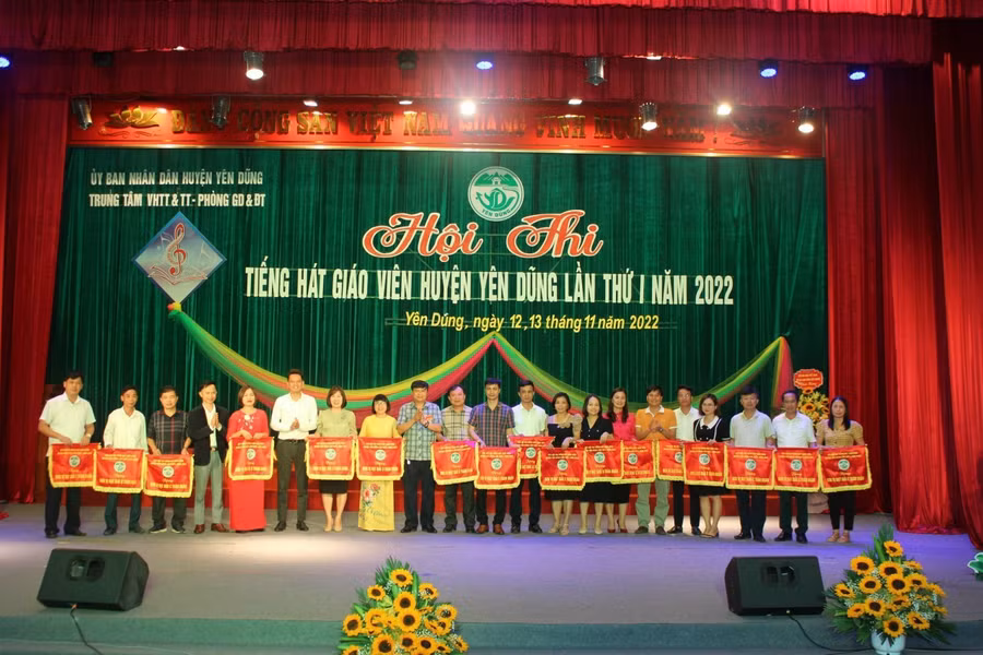 Các đơn vị nhận giải toàn đoàn