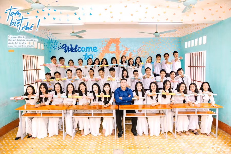 Toàn bộ học sinh lớp 12A4 do thầy Nam chủ nhiệm đều đỗ đại học nguyện vọng 1.