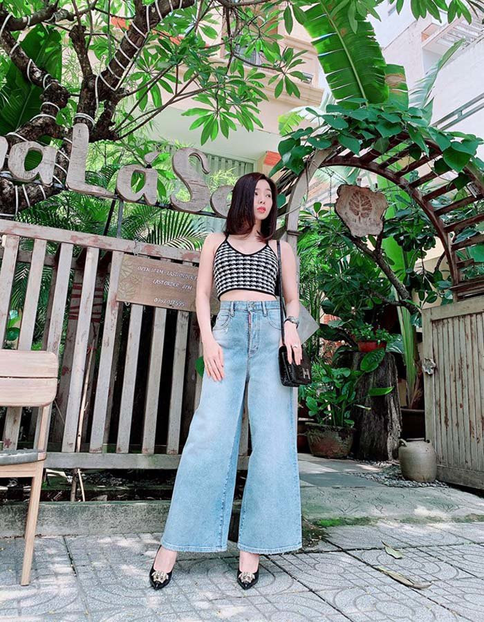 cham ngo 40, le quyen van an dut gai xuan thi voi loat kieu phoi do cung quan jeans - 4