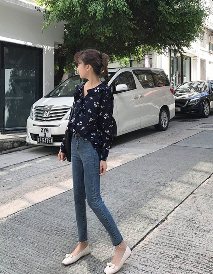 cham ngo 40, le quyen van an dut gai xuan thi voi loat kieu phoi do cung quan jeans - 10