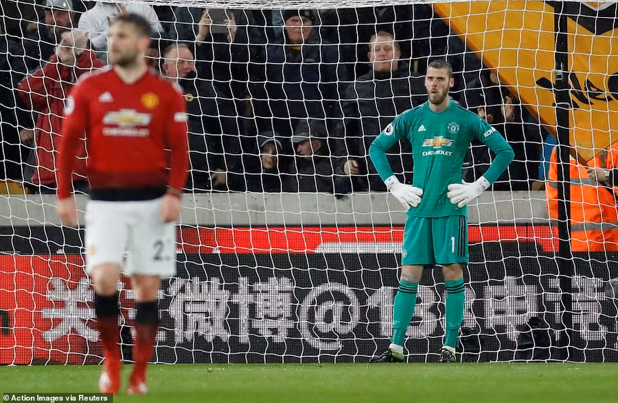 De Gea cùng các đồng đội cần thêm nhiều thời gian để trở lại đỉnh cao