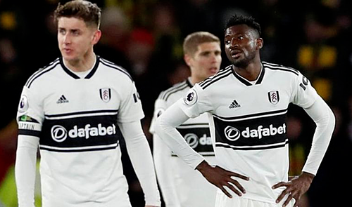 Fulham để thủng lưới 76 bàn và giành vỏn vẹn hai điểm trên sân khách sau 33 vòng Ngoại hạng Anh