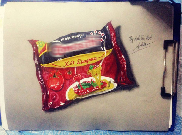 Những tác phẩm 3D của Anh Vũ. chang-sv-ve-tranh-3d-gay-dau-mat-vi-kho-phan-biet-that-gia-2