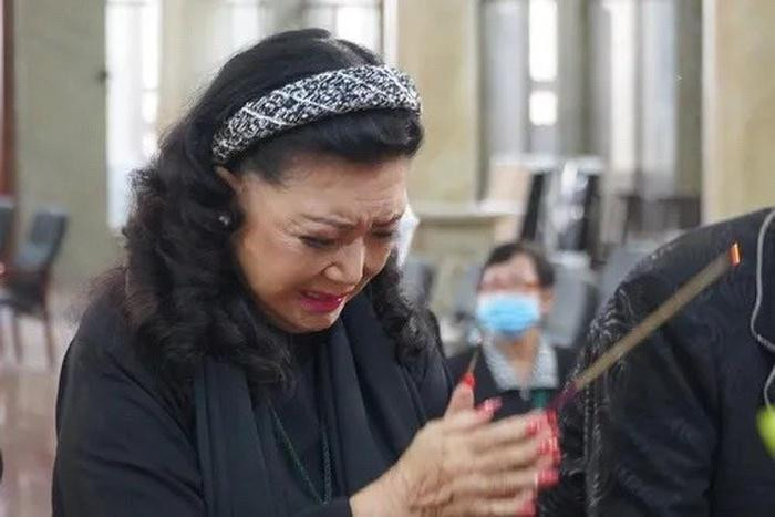 NSND Kim Cương là một trong những thành viên của Ban Tổ chức tang lễ.