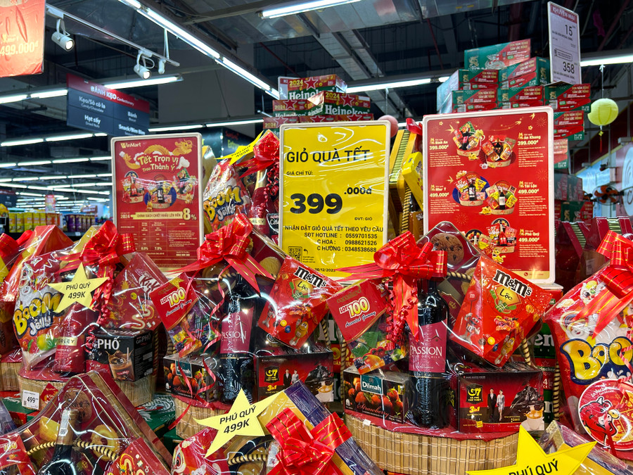 Bộ sưu tập giỏ quà Tết 2024 của WinMart có giá chỉ từ 399.000đ Bộ sưu tập giỏ quà Tết 2024 của WinMart có giá chỉ từ 399.000đ