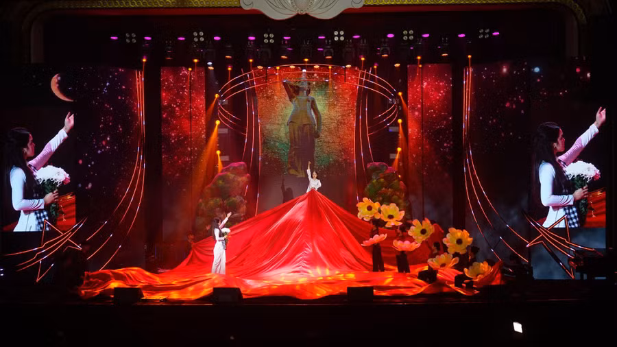 Các tiết mục đều được thí sinh đầu tư kỹ lưỡng từ nội dung đến trang phục, đạo cụ