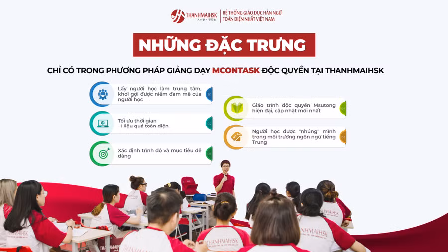 Phương pháp học MCONTASK phát triển từ phương pháp học ngôn ngữ “nhúng”