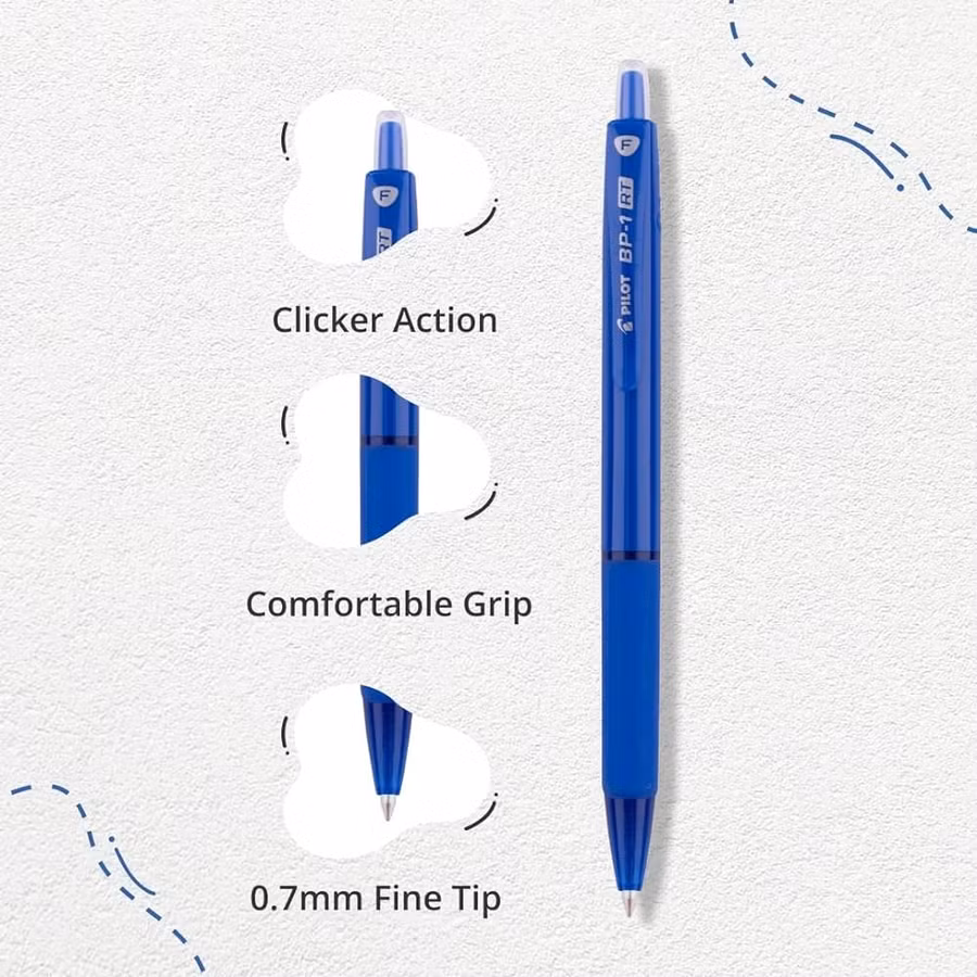 Ngòi viết 0.7 êm ái, chấp hết mọi va đập rơi rớt thông thường