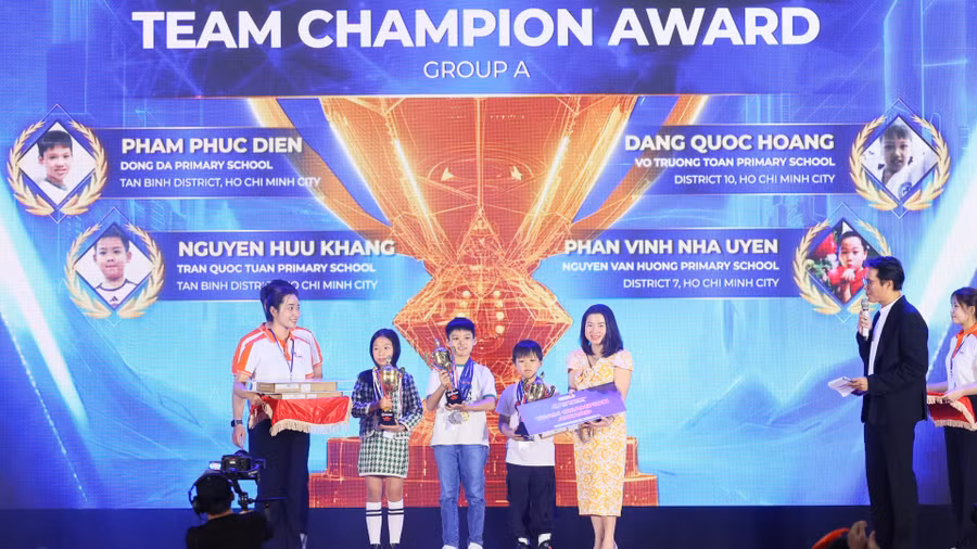 Quán quân hạng mục đội nhóm Bảng A toàn quốc thuộc về Nhóm A.18 của Khu vực miền Nam.