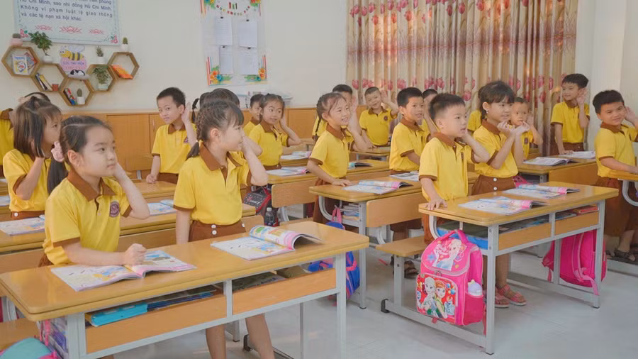 Giờ học sôi nổi cùng Tiếng Anh Global Success