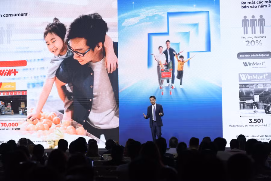 Ông Danny Le, Tổng giám đốc Masan Group, chia sẻ tại ĐHĐCĐ Masan 2024.