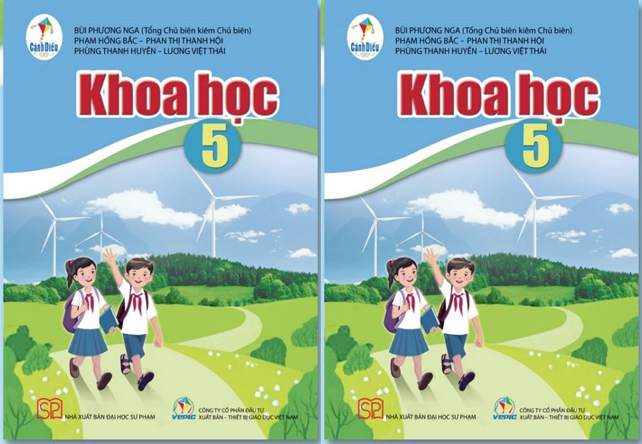 Sách giáo khoa Khoa học 5 bộ Cánh Diều.