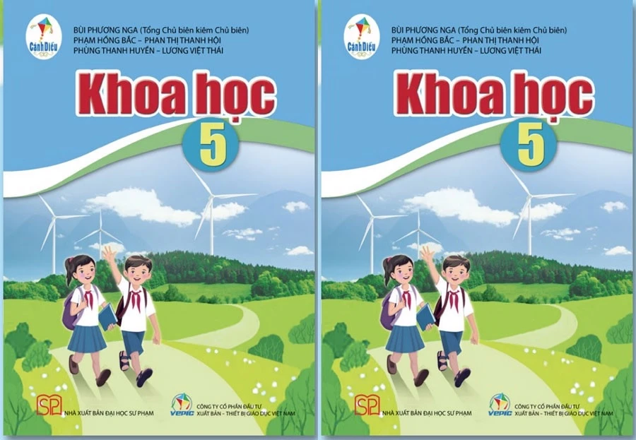 Sách giáo khoa Khoa học 5 bộ Cánh Diều.