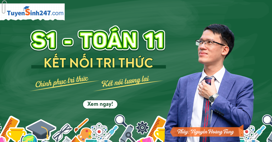 Thầy giáo Nguyễn Hoàng Tùng giảng dạy tại hệ thống TuyenSinh247