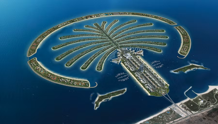 Vinhomes Royal Island sẽ có những trải nghiệm sống không thua kém Palm Jumeirah của Dubai.