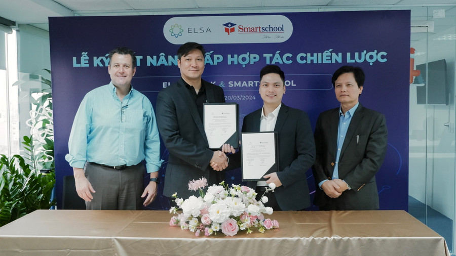 Smartschool nâng cấp hợp tác cùng ELSA triển khai lớp học Tiếng Anh thông minh