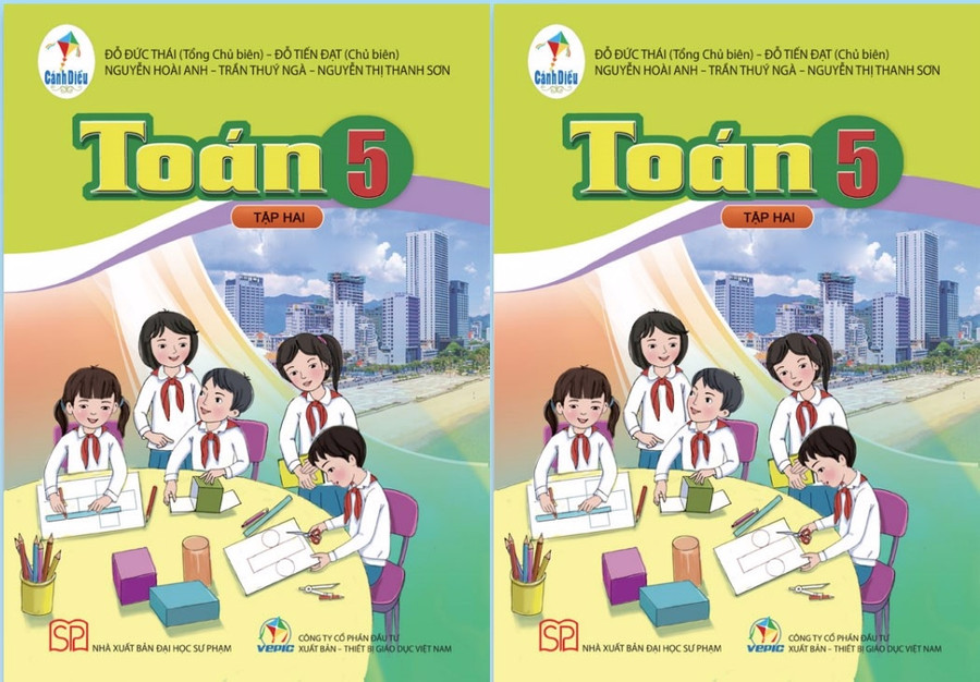 SGK Toán 5 bộ Cánh Diều