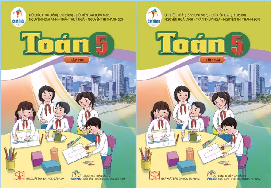 SGK Toán 5 bộ Cánh Diều