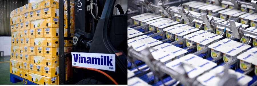 Sữa chua hương vị sầu riêng của Vinamilk xuất khẩu sang thị trường Trung Quốc. Sữa chua hương vị sầu riêng của Vinamilk xuất khẩu sang thị trường Trung Quốc.