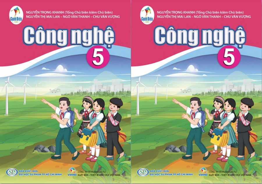 SGK Công nghệ 5 bộ Cánh Diều