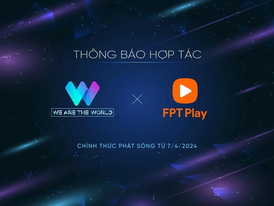 Thông báo hợp tác với FPT Play trên Fanpage của Dự án