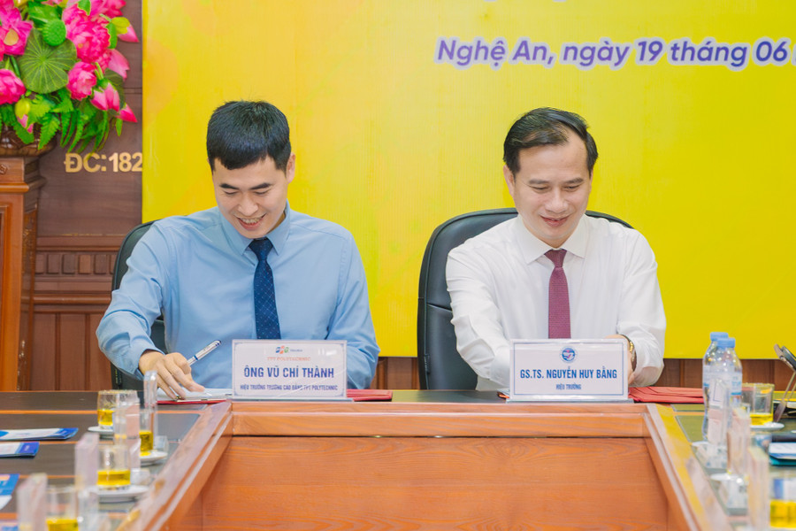 Tổ chức Giáo dục FPT sẵn sàng chia sẻ và hợp tác cùng Đại học Vinh trong chặng đường mở rộng cơ hội nghề nghiệp cho sinh viên