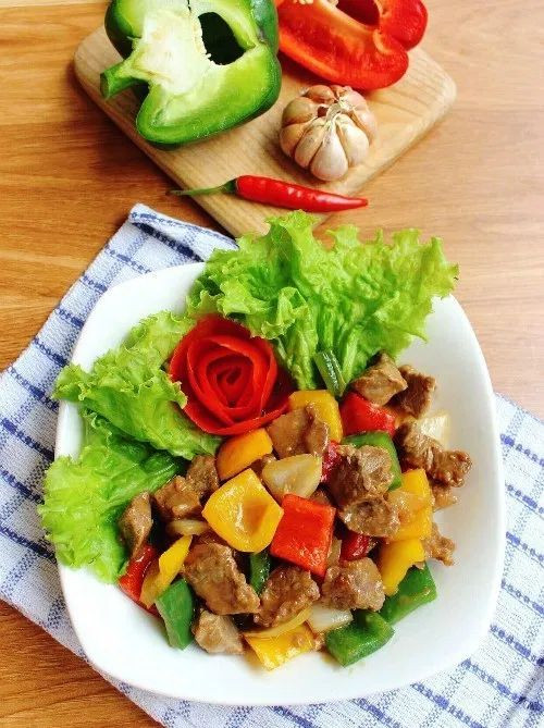 Món ăn với Ớt chuông Món ăn với Ớt chuông