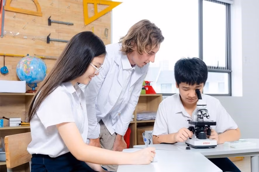 Học sinh được sử dụng thiết bị, công nghệ tiên tiến