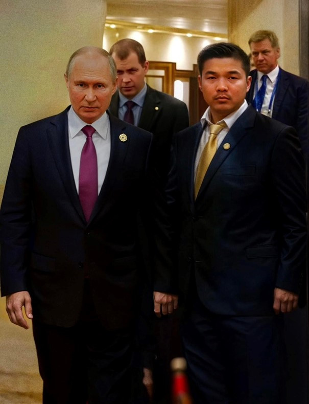 Tỷ phú Mai Vũ Minh và Ông Vladimir Putin, Tổng thống Nga.
