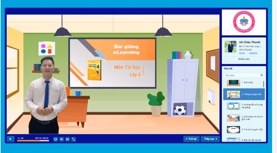  Giáo viên tỉnh Đồng Tháp tham gia Thiết kế bài giảng điện tử Tiếng Anh.