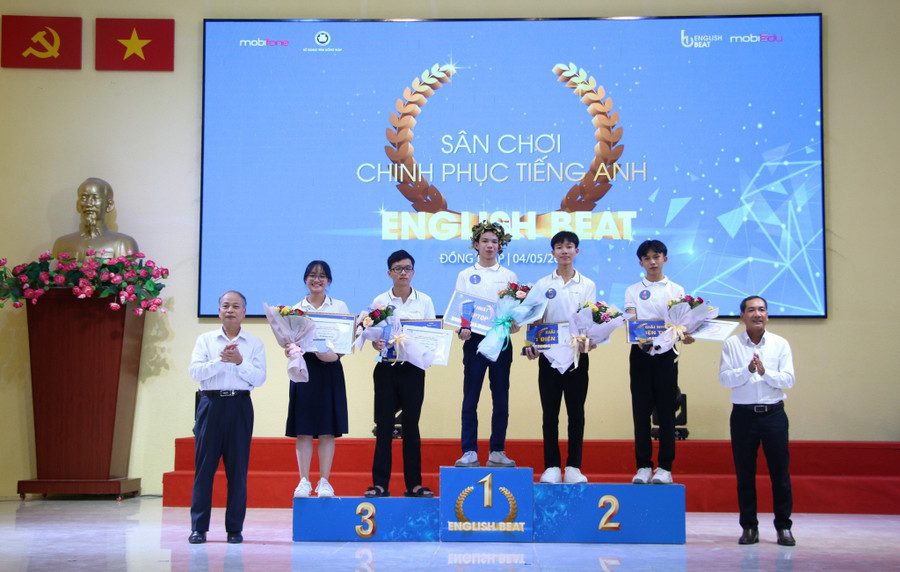 Top 5 thí sinh xuất sắc nhất English Beat 2024 tại Đồng Tháp